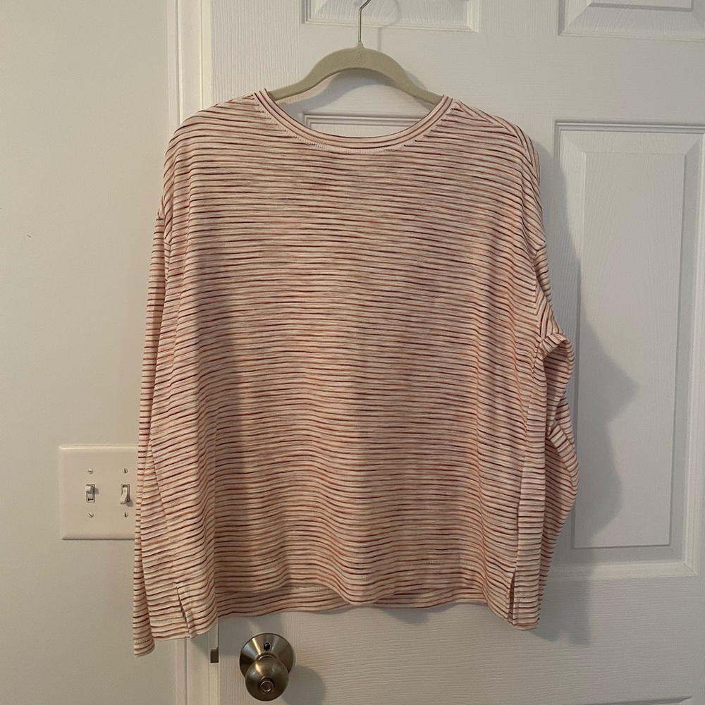 Striped Boxy Tee